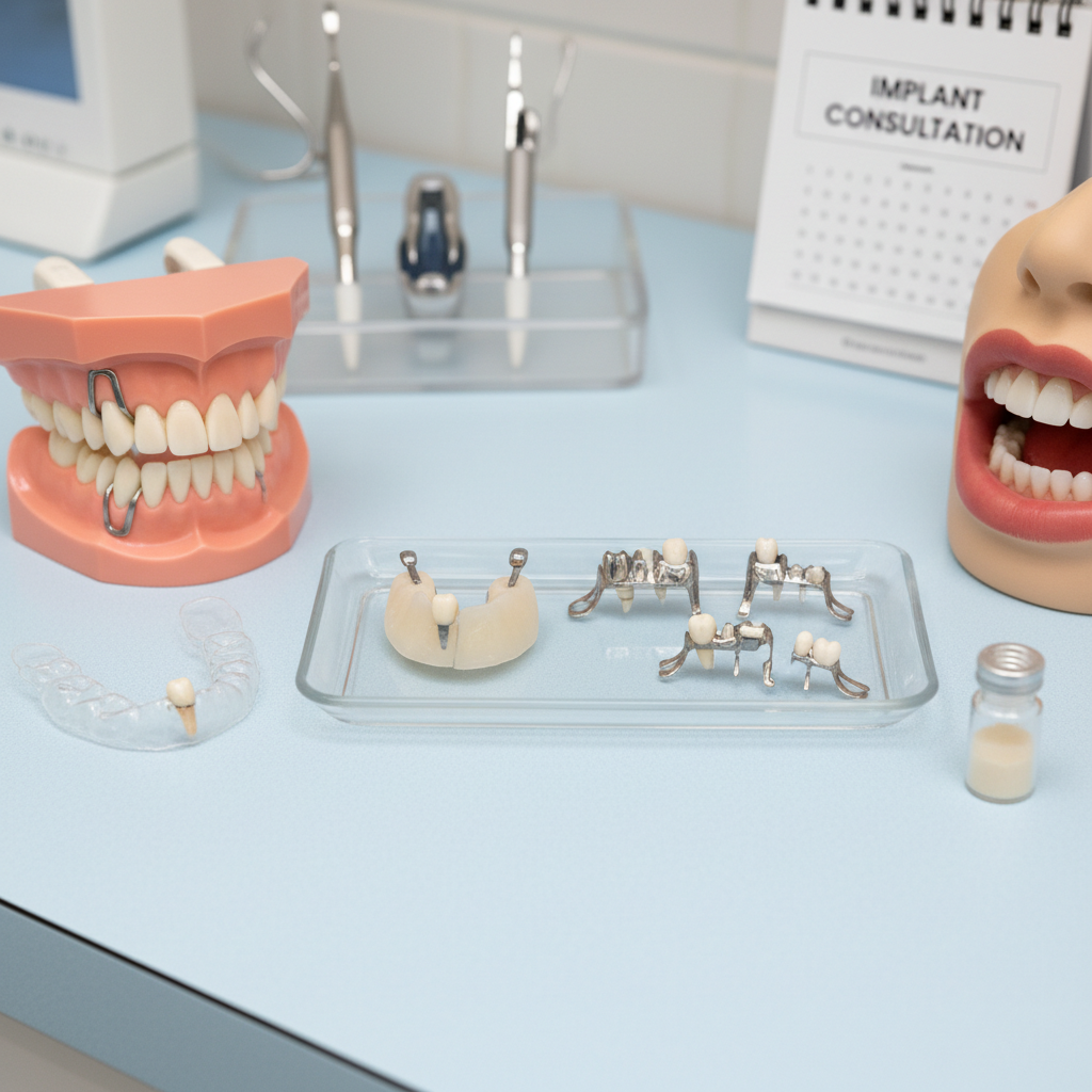 best temporary teeth visual example and applications
