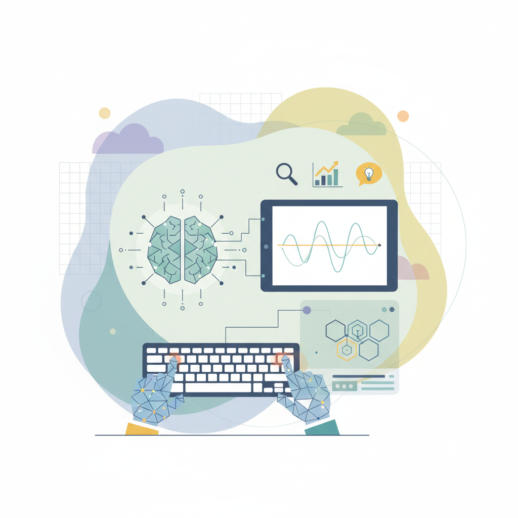 AI SEO writing visual example and applications