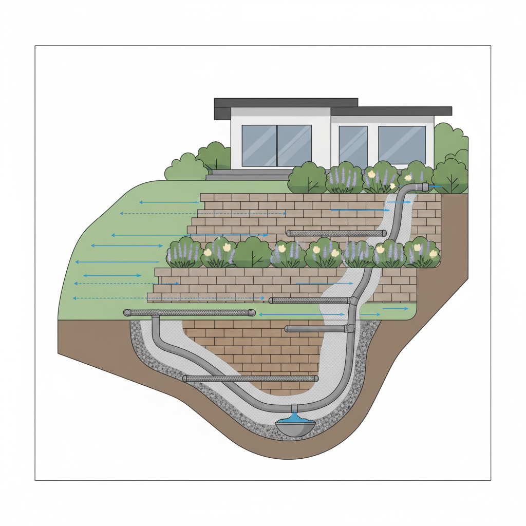 best drainage solutions visual example and applications